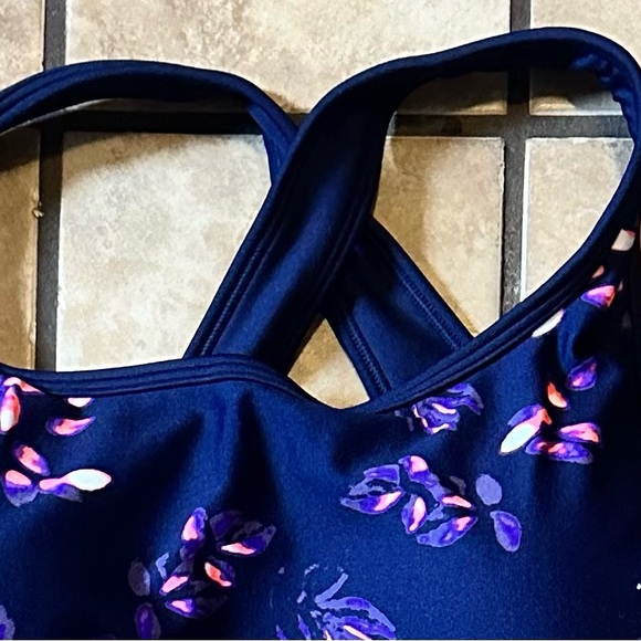 UNDER ARMOUR NAVY SPORTS BRA. NWT. WOMENS 2X - Picture 7 of 8